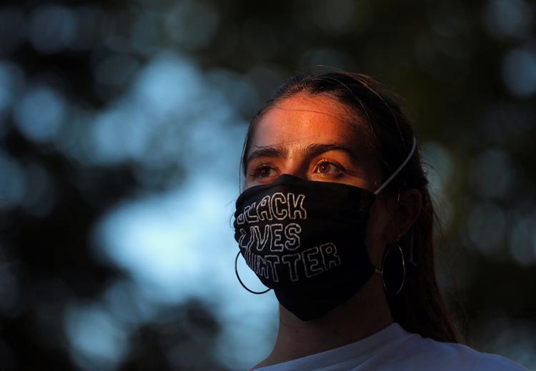 »Lov og orden« er præsident Trumps store mål, men hans retorik har den modsatte effekt, mener viceguvernøren i Wisconsin, der beder præsidenten blive væk fra den uroplagede by Kenosha. Foto: Brian Snyder/Ritzau Scanpix