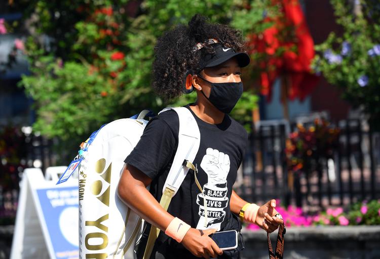 Den japanske tennisstjerne Naomi Osaka har skabt opmærksomhed med sin klare støtte til kampen mod politivold i USA, og hun har udtrykt overraskelse over egen magt, når hun har handlet efter sin overbevisning.  Foto: Robert Deutsch/Ritzau Scanpix