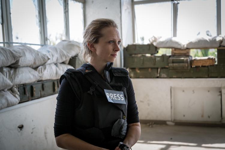 Matilde Kimer har siden 2009 fungeret som Ruslands-korrespondent for DR. I den forbindelse har hun dækket flere Hviderussiske valg. Volden, hun har oplevet i år, er den værste, hun har set i sin tid som korrespondent. Arkivfoto:  Lau Kræn Svensson/DR Foto: Lau Kræn Svensson/dr