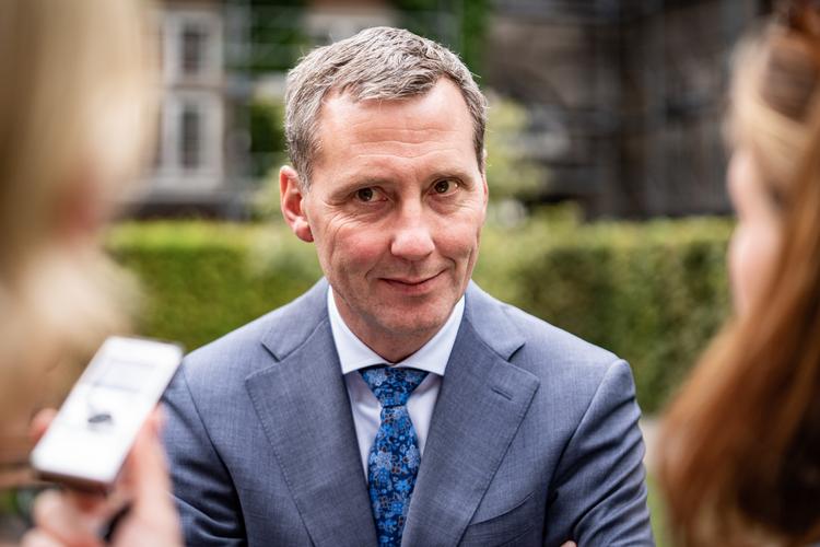     Justitsminister Nick Hækkerup præsenterede i dag en ny samtykkebaseret voldtægtslovgivning, Foto: Emil Helms/Ritzau Scanpix