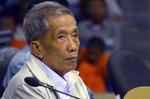 Kammerat Duch, hvis rigtige navn var Kaing Guek Eav, havde tilsyneladende intet samvittighedsnag, når han oplevede tusindvis af fanger blive tortureret. Foto: Nhet Sokheng/Ritzau Scanpix