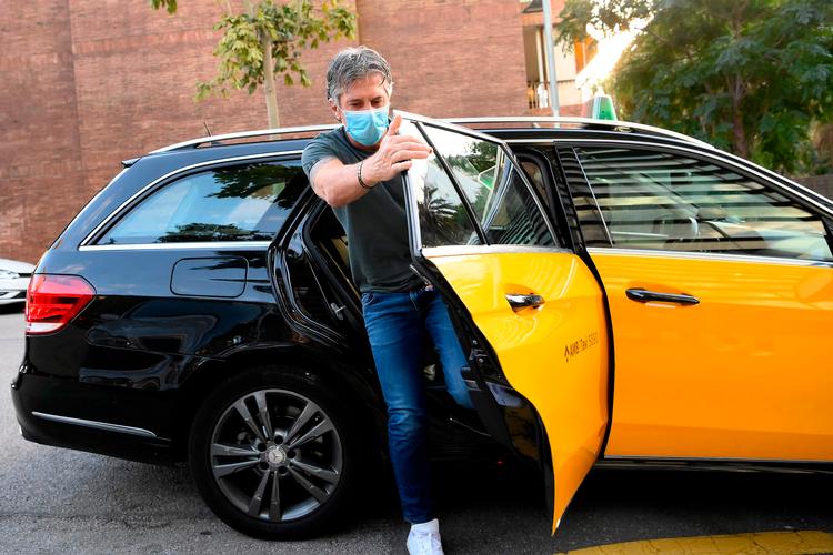 Jorge Messi er fløjtet til Barcelona fra Argentina.  Foto: Lluis Gene/Ritzau Scanpix