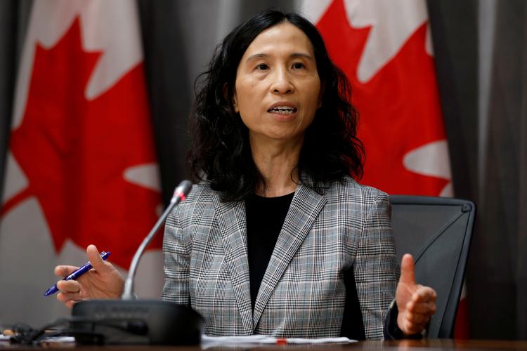 Canadas chef for folkesundhed, Theresa Tam. Foto: Blair Gable/Ritzau Scanpix