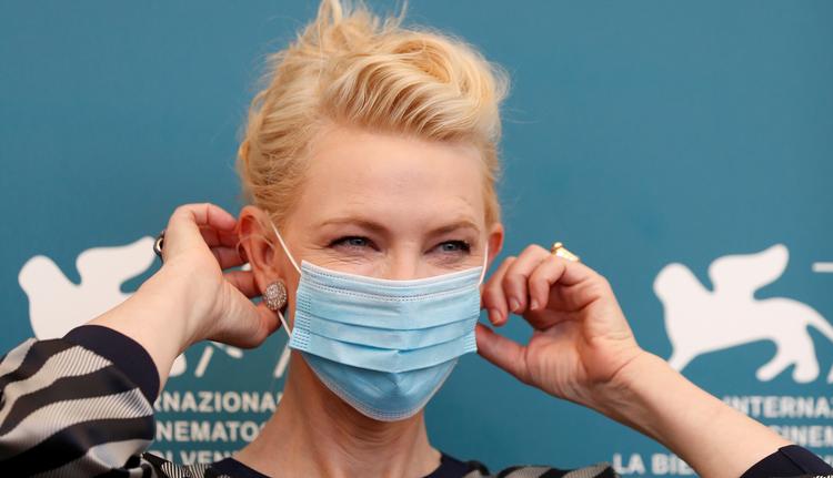 Den prestigefyldte Venice Film Festival er startet. Dog med masker og afstand. Foto: Yara Nardi/Ritzau Scanpix