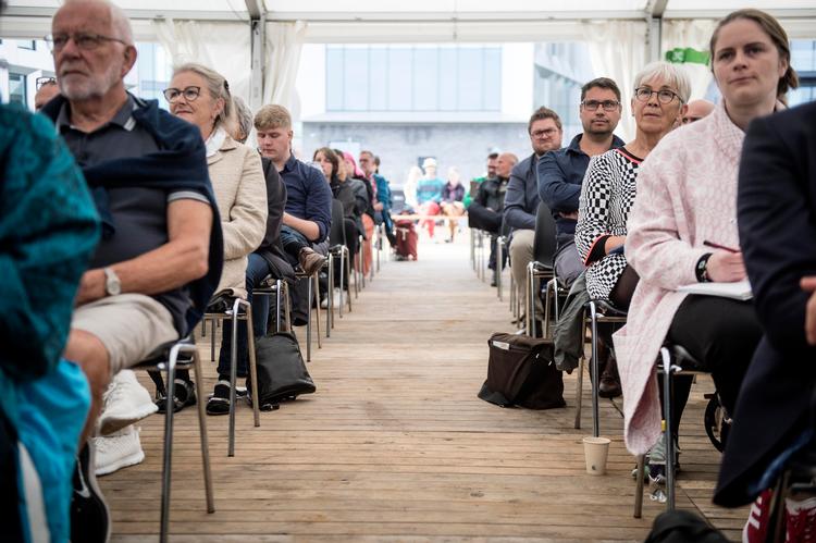 Torsdag blev Klimafolkemødet sat i gang med åbningstale og debatter. Foto: Tim Kildeborg Jensen/Ritzau Scanpix