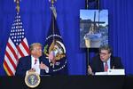 Både præsident Donald Trump og justitsminister William Barr mener, at en øget bruf af brevstemmer ved præsidentvalget øger risikoen for valgsvindel. Foto: Mandel Ngan/Ritzau Scanpix
