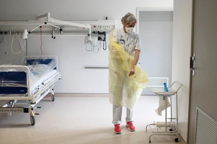 Hvidovre Hospital er det sted, hvor flest danskere har været indlagt med coronavirus. Foto: Gregers Tycho
