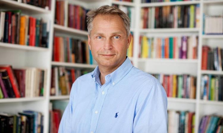 Direktør Lars Boesgaard skal ansætte 40 nye hos forlaget Lindhardt og Ringhof. Pr-foto Lindhardt og Ringhof