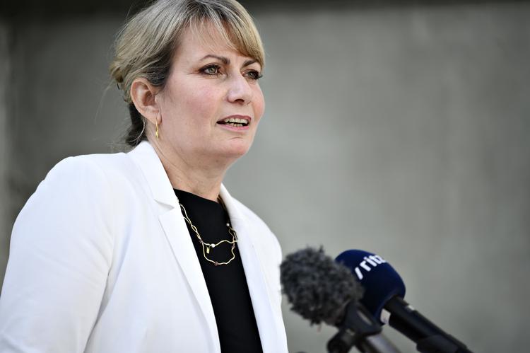 Anette Lykke Petri,     konstitueret direktør i Styrelsen for Patientsikkerhed, advarer om, at smitte kan sprede sig hurtigt. Foto: Philip Davali/Ritzau Scanpix