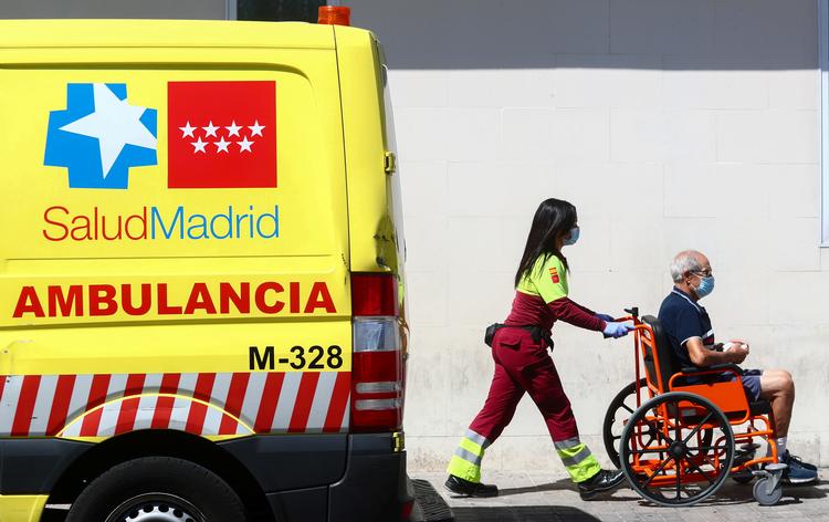 Som det første land i Europa har Spanien registreret flere end 500.000 smittetilfælde med coronavirus. Foto: Sergio Perez/Ritzau Scanpix