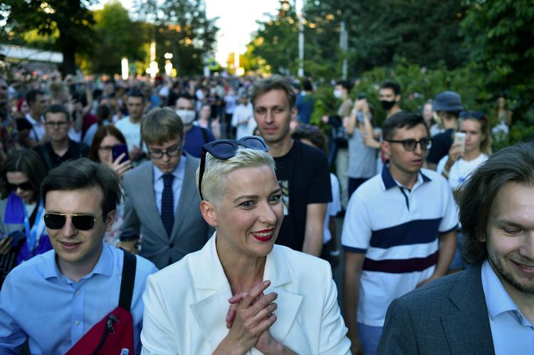  Maria Kolesnikova, hviderussisk demokratiaktivist - forsvundet på grænsen til Ukraine Foto: Sergei Gapon/Ritzau Scanpix