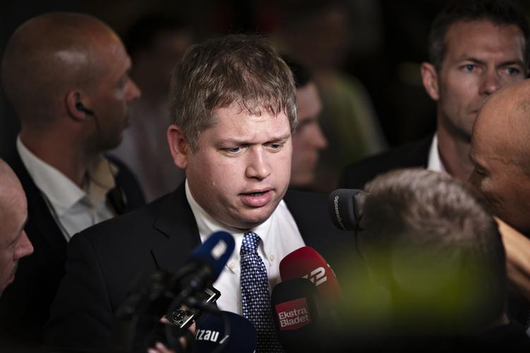    Rasmus Paludan, der stiftede partiet Stram Kurs, påstår, at han igennem mere end tyve år har været svensk statsborger.  Foto: Martin Lehmann/POLFOTO