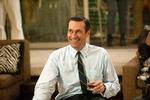 Skuespilleren Jon Hamm ses her i sin glansrolle som Don Draper i 'Mad Men'.  Foto: Ron Jaffe/Ritzau Scanpix