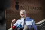 Politidirektør Kim Christiansen, Københavns vestegns Politi, orienterer om de nyeste coronatiltag. Foto: Jens Dresling/POLFOTO