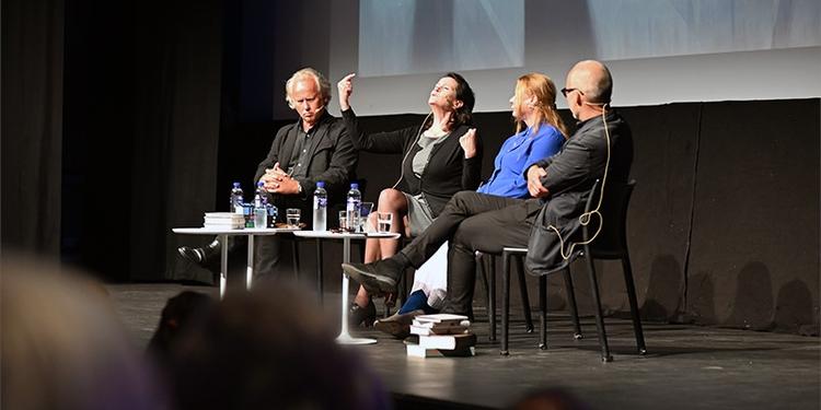 På sidste års udgave af Nord i Kulturværftet i Helsingør lancerede Klas Östergren (tv.), Vigdis Hjorth og Merete Pryds Helle deres fortolkninger af Henrik Ibsens værker. Foto: Lene Pels Ibsen