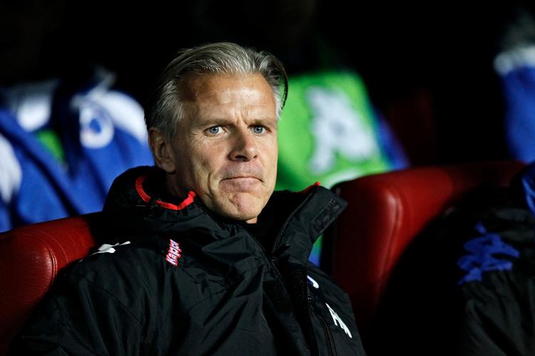 Roland Nilsson som træner for FCK. Han skal i næste uge forsøge at matche sin gamle arbejdsgiver i Europa League som ny træner i IFK Göteborg. Foto: Jens Dresling/POLFOTO