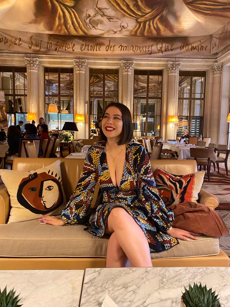 En ung kvinde blev onsdag denne uge nægtet adgang til et stort kunstmuseum i Paris, fordi hun var for nedringet. Efter anklager om sexisme og diskrimination har museet beklaget episoden.  Privatfoto 
