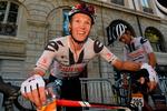En lykkelig Søren Kragh Andersen puster ud efter etapetriumfenb Foto: Franck Faugere/Ritzau Scanpix