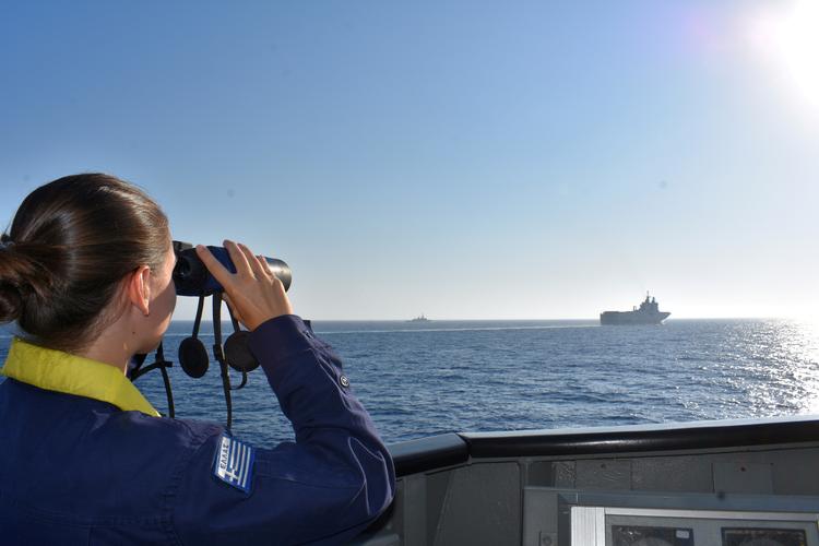Græsk premierminister melder lørdag om militær oprustning. Det sker samtidig med nye spændinger i Middelhavet. Foto: Handout ./Ritzau Scanpix