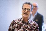 Adrian Hughes er som skabt til jobbet som vært på sprogprogrammet på P1.  Foto: Bjarne Bergius Hermansen