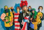 The Flaming Lips’ symfoniske syrepop lyder som signaler fra rummet, men de fortæller historier fra den amerikanske virkelighed. Den virkelighed, hvor man forholder sig til coronapandemien med mundbind.  Foto: George Salisbury