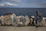 Det er ikke mindst situationen i den nedbrændte lejr på Lesbos, som fylder i debatten om flygtninge og migranter i Europa. Foto: Jacob Ehrbahn/POLFOTO