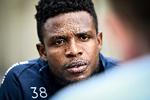 Frank Onyeka skal styrke FCM's midtbane i kampen mod Young Boys fra Schweiz. Foto: Ernst van Norde