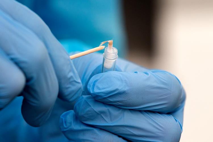 Mange borgere i Ishøj har den seneste uges tid fået en positiv coronatest. Foto: Finn Frandsen/POLFOTO