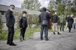 Ishøj har den højeste andel af coronasmittede. Derfor bliver der testet flittigt i vestegnskommunen. Foto: Valdemar Ren/POLFOTO