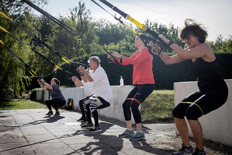 80 ud af 420 ansatte på chokoladefabrikken Toms har sat sig for at forbedre deres forventede levealder.  Foto: Marius Renner/POLFOTO