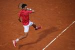 Med sejren i Rom over argentinske Diego Schwartzman noterer Novak Djokovic sin 36. Masters 1000-titel. En mere end Rafael Nadal. Foto: Clive Brunskill/Ritzau Scanpix