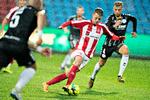AaB's Kasper Kusk var den dominerende spiller mandag aften, da nordjyderne tog imod Horsens i Superligaen.   Foto: Henning Bagger/Ritzau Scanpix