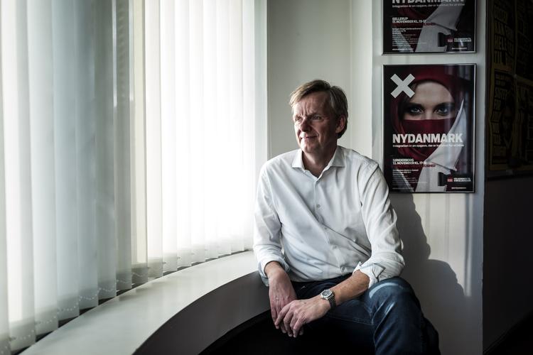 Ekstra Bladets chefredaktør Poul Madsen undskylder over for de kvinder, som har oplevet sexchikane og krænkelser på avisen. Men han mener ikke, han bør gå af. Foto: Rasmus Flindt Pedersen/POLFOTO
