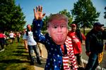 Kernevælgerne. Donald Trump kalder til patriotisk offensiv mod dem, der anfægter den tidligere slavenations selvopfattelse som et 'exceptionelt' frihedsideal. Foto: Jeff Swensen/Ritzau Scanpix
