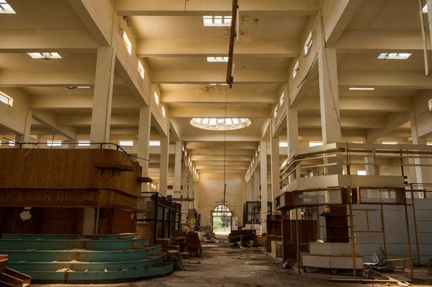 Bygningerne forfalder stille og roligt. Foto: Nedim Enginsoy/Ritzau Scanpix