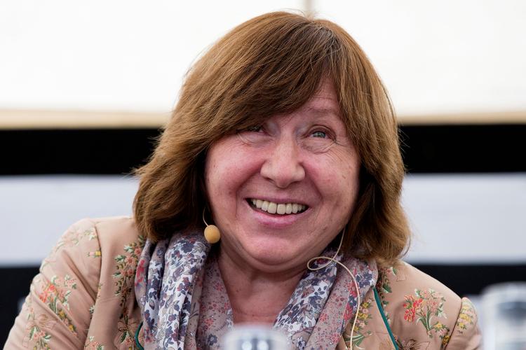 Svetlana Aleksijevitsj er en prominent kulturpersonlighed i Hviderusland. Arkivfoto Finn Frandsen