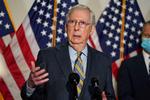  Flertalslederen i det amerikanske senat, den republikanske Mitch McConnell, slår fast, at USA vil opleve en 'ordentlig magtoverdragelse' efter præsidentvalget til november. Foto: Joshua Roberts/Ritzau Scanpix