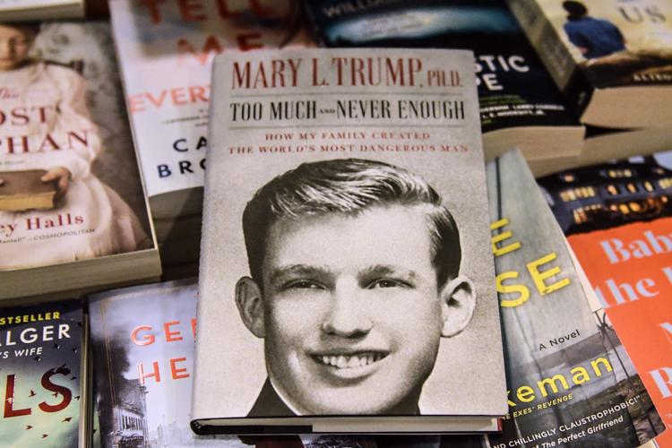 Mary L. Trumps bog ’For meget og aldrig nok – Hvordan min familie skabte verdens farligste mand’ var fyldt med beskyldninger mod familien Trump.  Foto: Stephanie Keith/Ritzau Scanpix