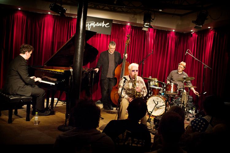 Lee Konitz har spillet koncert i Jazzhus Montmartre i København. Jazzhuset er et af de steder, der har fået del i akutpuljen, som skal hjælpe fonds- og foreningsejede spillesteder. Foto: Martin Lehmann/POLFOTO