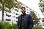 Almen modstand. Den 27-årige civilingeniør Riad Salamoun og hans familie afviser sammen med en række andre familier at acceptere ghetto-lovens bestemmelser om etnisk baggrund.
 Foto: Finn Frandsen/POLFOTO