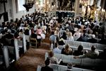 Festerne til konfirmationer og bryllupper rammes nu også af forsamlingsforbuddet på 50 personer. Forbuddet gælder dog ikke i kirken. Foto: Joachim Adrian/POLFOTO