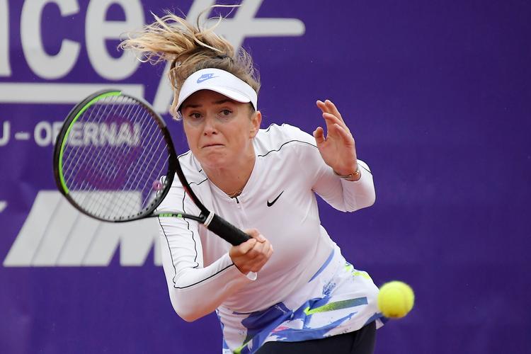 Med lørdagens titelgevinst i Strasbourg høster Elina Svitolina lidt selvtillid før French Open, der starter søndag. Foto: Frederick Florin/Ritzau Scanpix