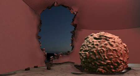 Still fra kunstneren Josephine Baltzersens rum hos NoIssue. 