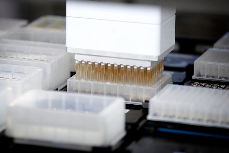 Smitte med ny coronavirus har i september givet ekstra travlhed på laboratorier, som analyserer de tusindvis af prøver. Her på Statens Serum Institut. Foto: Jens Dresling/POLFOTO