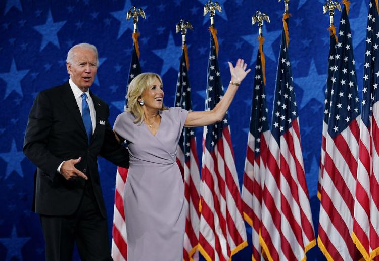 Joe Biden og hans husttru, Jill. Foto: Olivier Douliery/Ritzau Scanpix