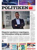 A_forside_On Politiken 30-09-2020 Lands 1udg