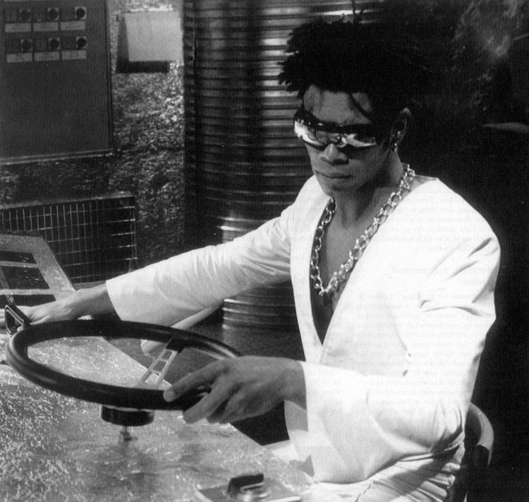 Framegrab Fra filmen 'Gayniggers from outer space'