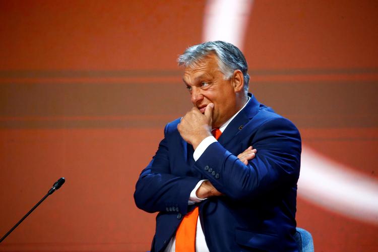 Ungarns Viktor Orban vil ikke sige mest, men alligevel være i centrum på ugens EU-topmøde.  REUTERS/Borut Zivulovic/File Photo Foto: Borut Zivulovic/Ritzau Scanpix