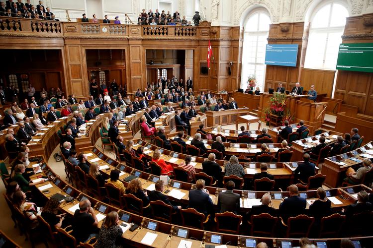 Folketinget åbner altid den første tirsdag i oktober. I år er det 6. oktober. Foto: Jens Dresling/POLFOTO