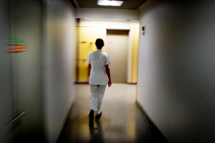 Hvidovre Hospital. Sosu'er erstatter sygeplejersker. Foto: Martin Lehmann/POLFOTO